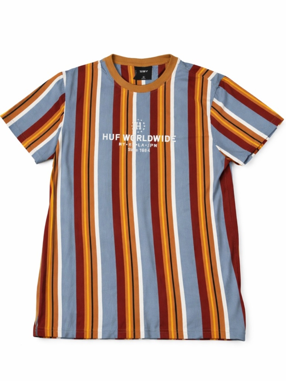 HUF Striped Multicolor T-Shirt